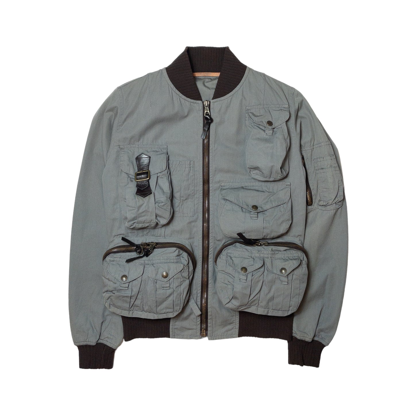 Dolce & Gabbana SS03 ‘3D’ Cargo Metallic Hunting Jacket