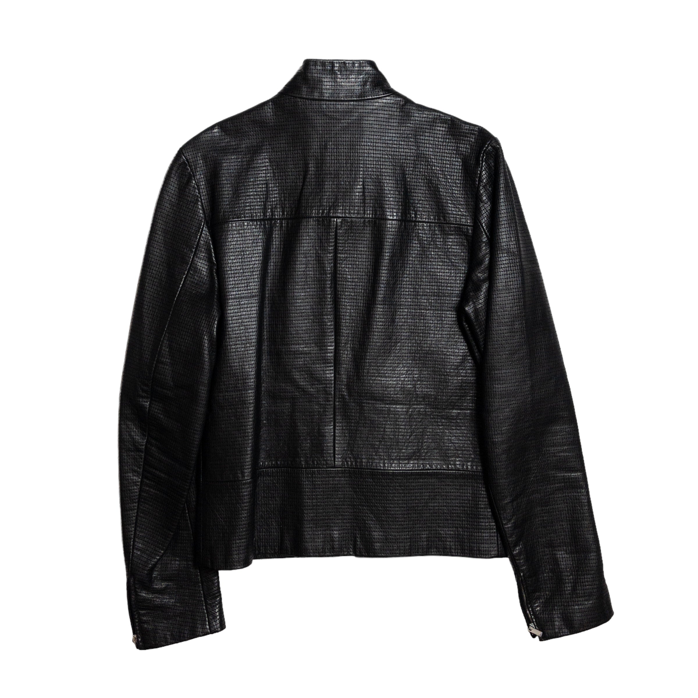 Dior Homme SS02 'Boys Don't Cry' Stitched Lambskin Jacket – descryarchive