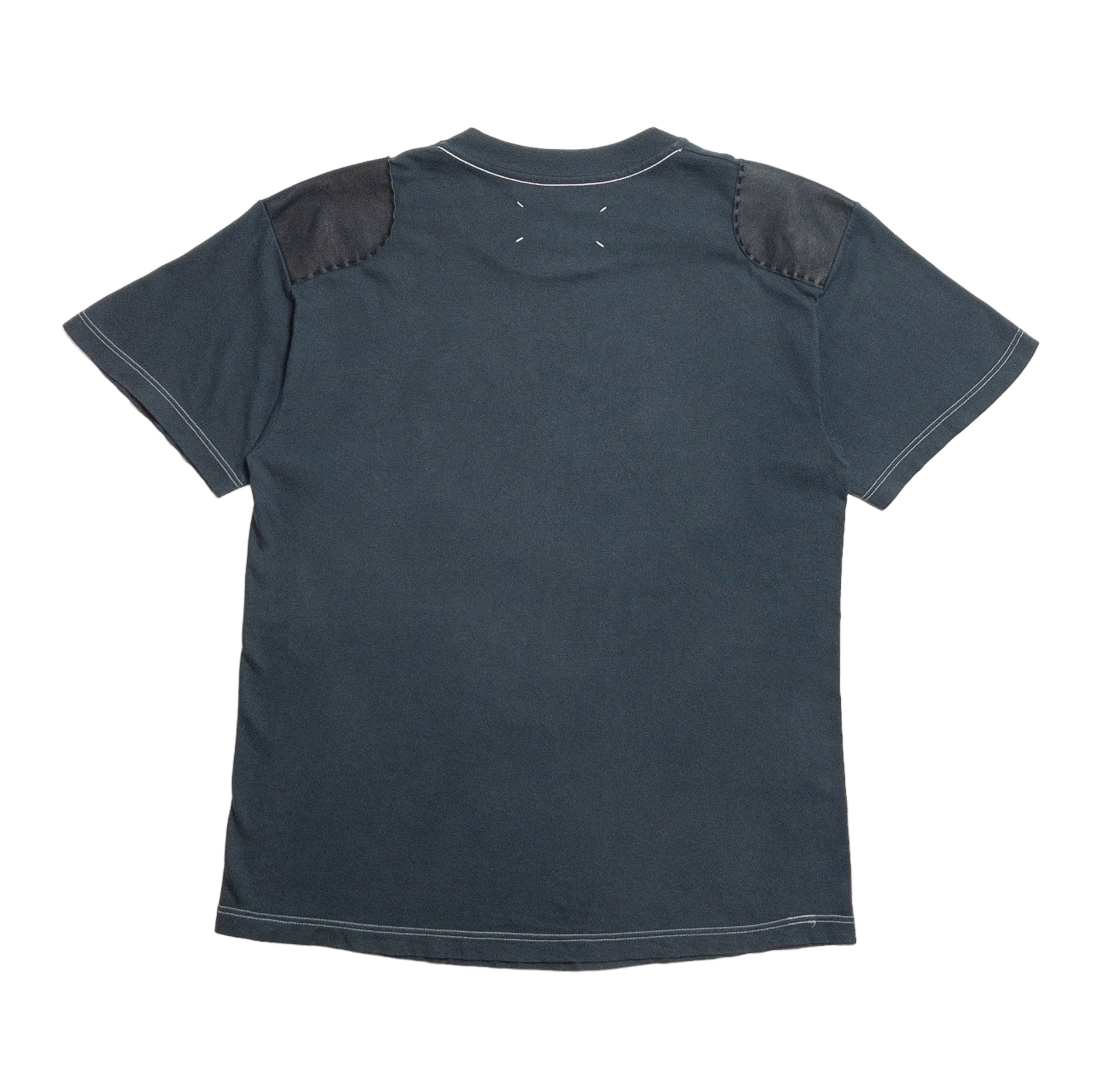 Maison Margiela 2004 Artisanal Leather Shoulder Tee