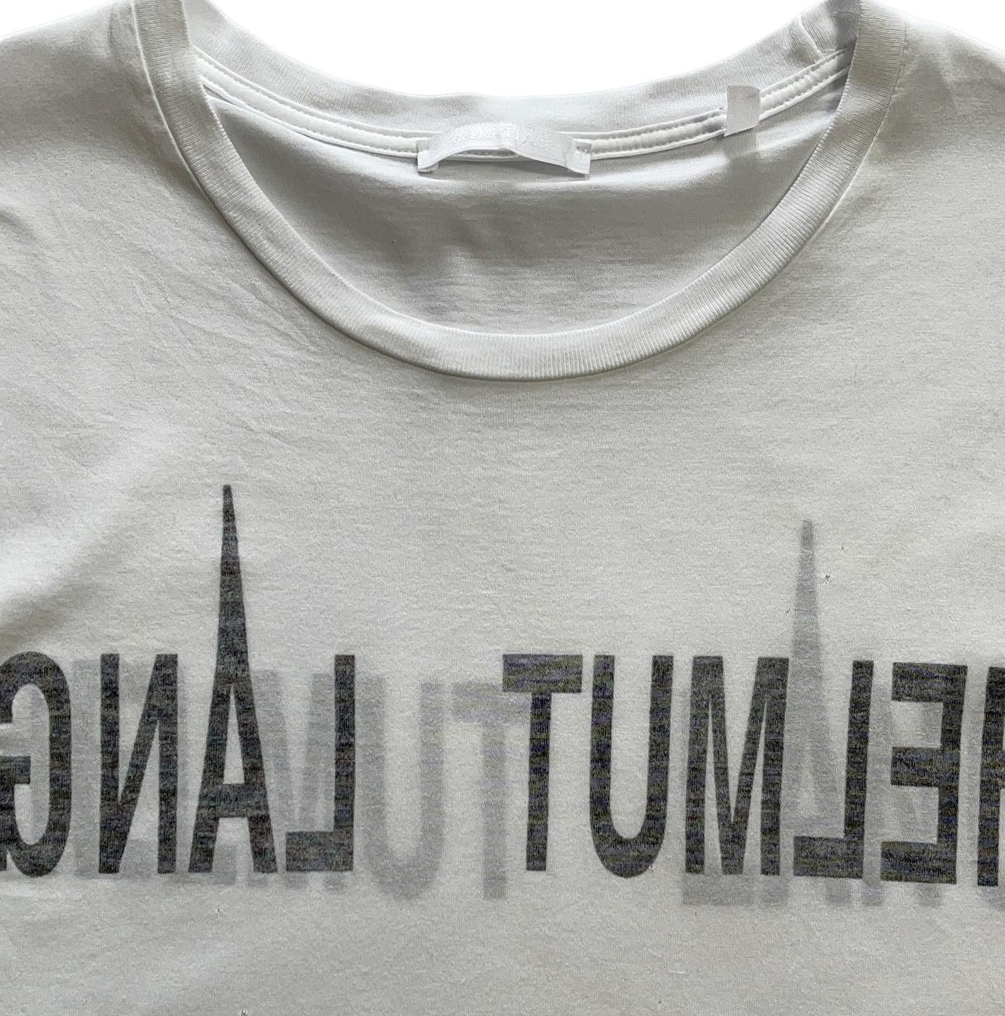 Helmut Lang SS04 Reverse Logo Tee