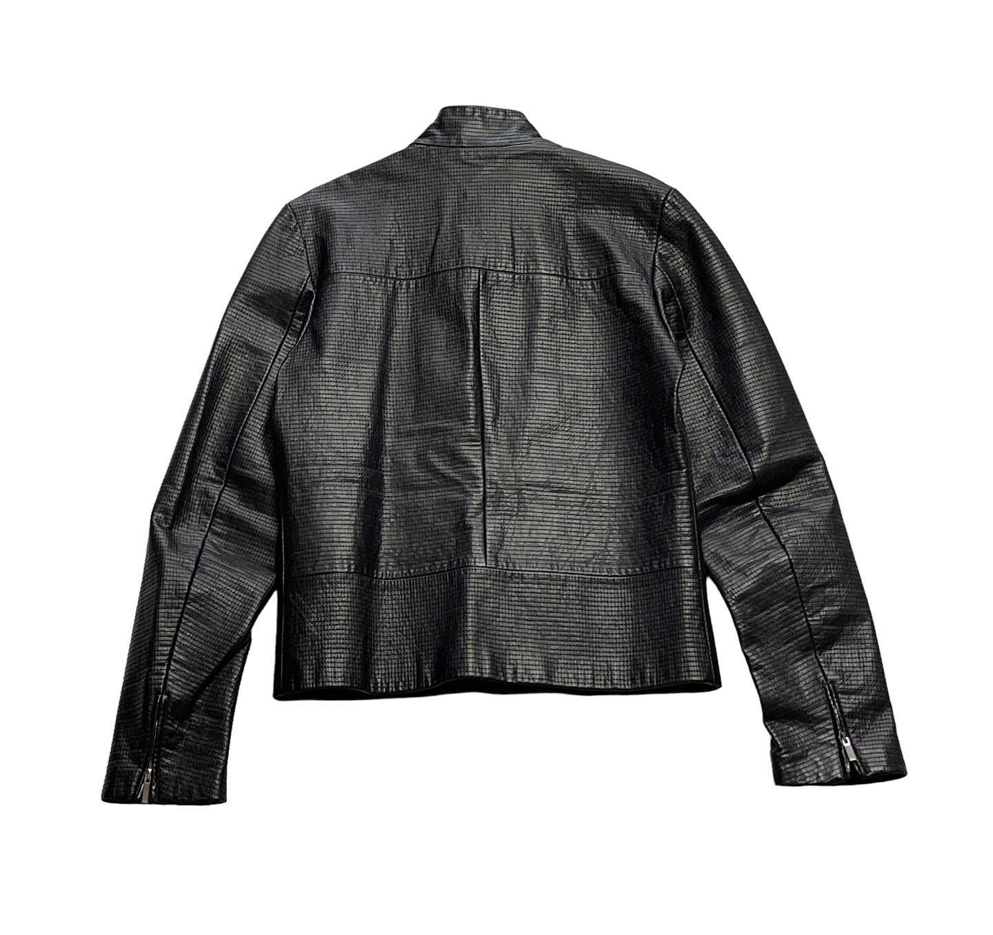 Dior Homme SS02 'Boys Don't Cry' Stitched Lambskin Jacket